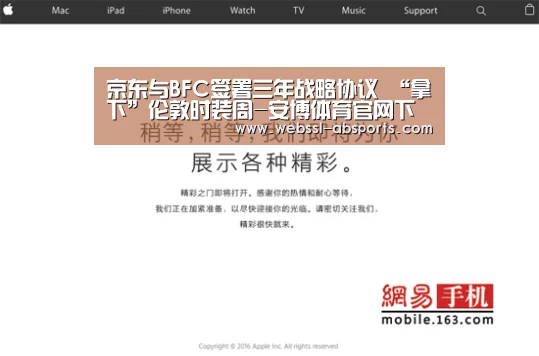 京东与BFC签署三年战略协议 “拿下”伦敦时装周-安博体育官网下载(图1) 安博体育官网下载
